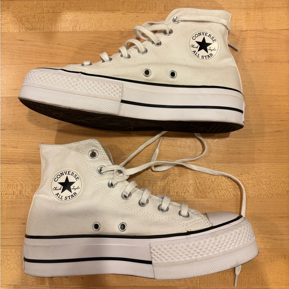 Converse All Star High Tops - Off-White